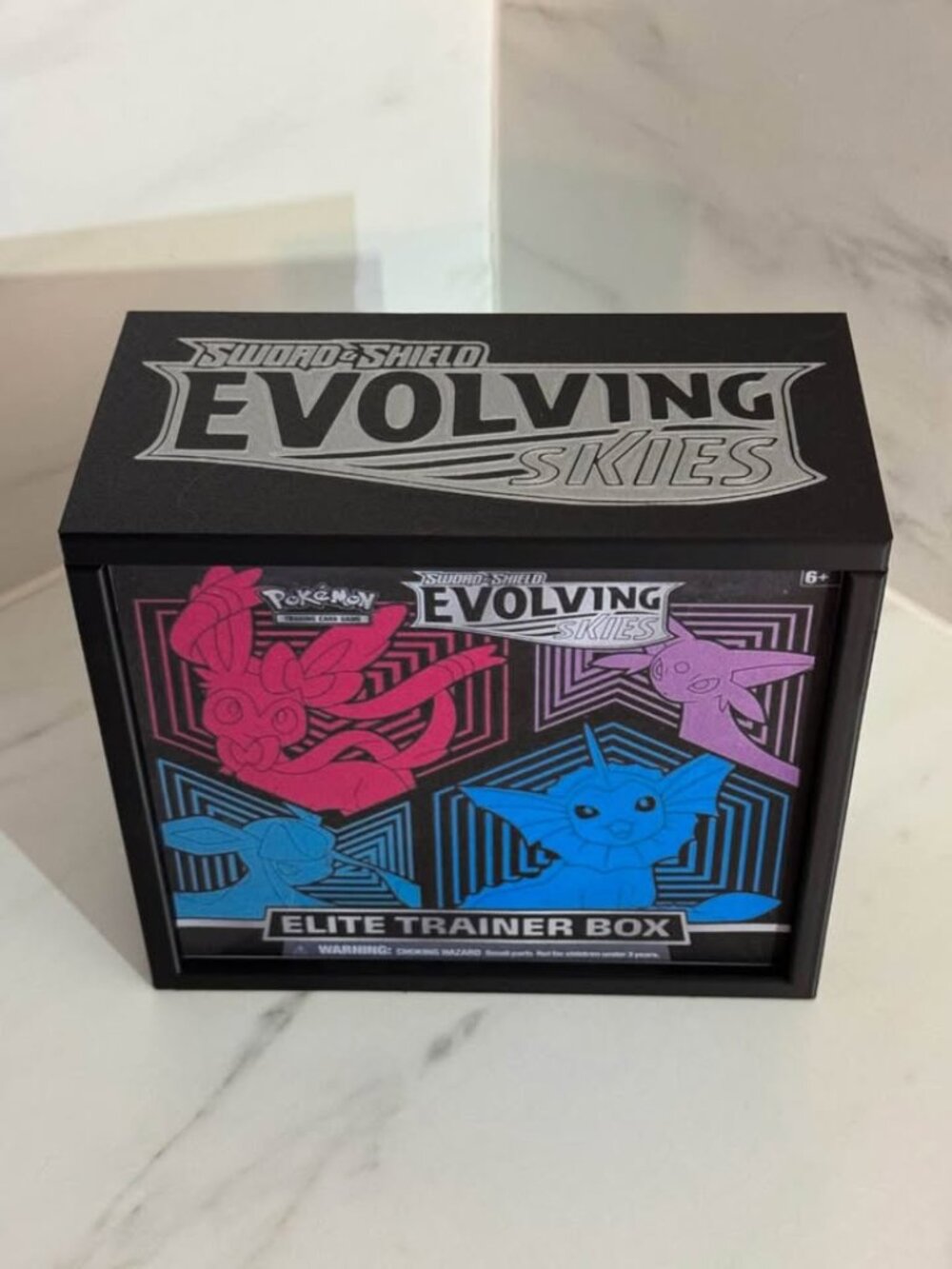 3D Printed Pokémon ETB Display Case | Choose Any Elite Trainer Box Design